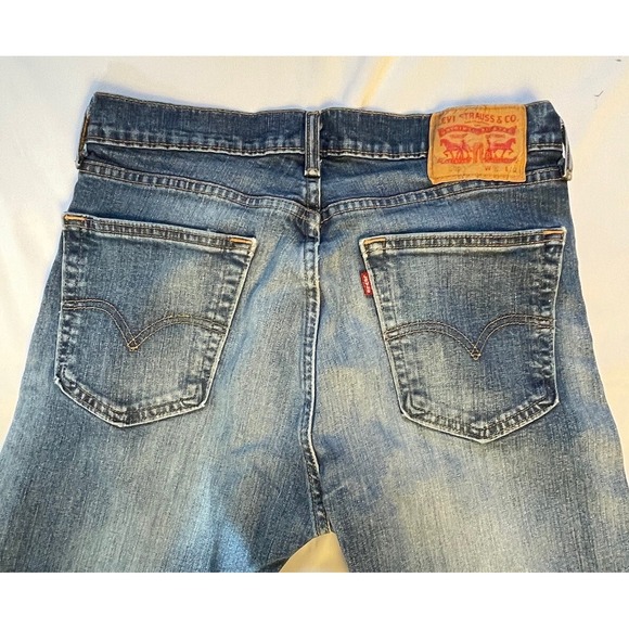 Men's Levis 505 Slim Fit‎ Straight Leg Jeans Tag Size 32x32 - Picture 7 of 8